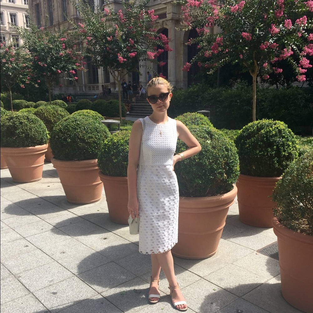 Ann Taylor eyelet dress